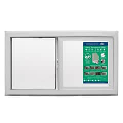 DVP - Ventana PVC Termopanel Corredera Blanca 91x50cm