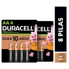 DURACELL - Pack Pilas recargables AAAx4 + AAx4 / Superstore