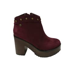 TODOPIEL - Botin Mujer Burdeo