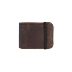 BESTIAS - Billetera De Cuero Mole Classic Brown Negro