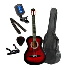 ALAGUEZ - Set Guitarra Clásica 39 Redburst