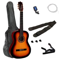 ALAGUEZ - Set Guitarra Clásica Sunburst