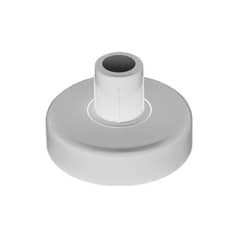 DVP - Soporte Barra Redondo Blanco Bolsa 10 Un