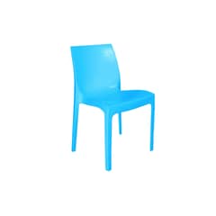 DVP - Silla Plástica Celeste Resistente Con Filtro Uv