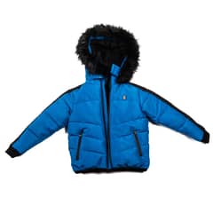 PILLIN - Parka con Capucha Niño Azul