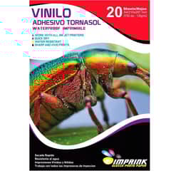 IMPRINK - Vinilo Adhesivo Tornasol Holografico Imprimible A420hojas