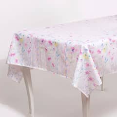 NINA HERRERA - Mantel Estampado Bloom Blanco 180x260cm