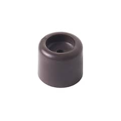 DVP - Tope de Puerta PVC Redondo 30mm Caf+AOk- 20 Unidades