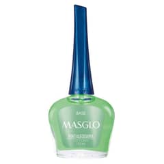 MASGLO - Base esmaltado fortalecedor de uñas ajo limón CVL