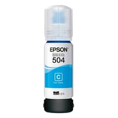 EPSON - Tinta Botella T504 70ml Ecotank Cyan C13T03N22A