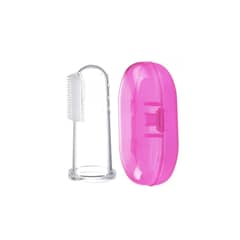 BEBE - Cepillo Dedal De Dientes Bebés Rosado