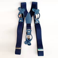 LUCIA CORBATAS - Suspensor hombre azul marino doble ajuste broche Luciacorbatas
