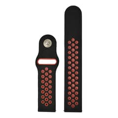 LHOTSE - Correa Smartwatch SW88 20mm Negra Roja