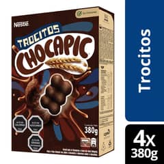 NESTLE - Cereal CHOCAPIC® Trocitos 380g X4 Cajas