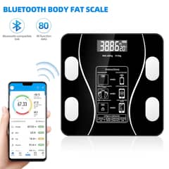 GENERICO - Balanza Smart Báscula pesa digital de baño inteligente Bluetooth 180Kg