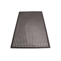 WINCO - Goma Piso Antideslizante Negro 152 X 91 Cms