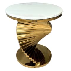 GENERICO - Mesa Lateral Hércules Estambul Design Dorada