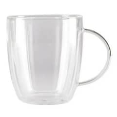 GLASSO - Tazón Vidrio Doble Pared 470 ml - Turquesa