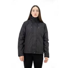 QUEBEC - Parka 3 En 1 Ottawa Negro Mujer