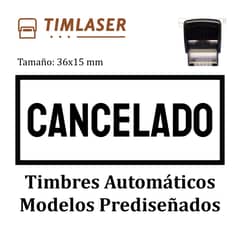 STAMPS - Timbres Automáticos Modelos Prediseñados CANCELADO