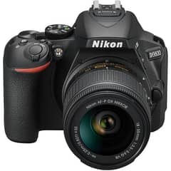 NIKON - D5600 DSLR Cámara Con 18-55mm Lente - Negro