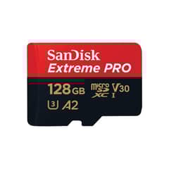 SANDISK - MicroSd Extreme Pro 128Gb 170M Lectura Adaptador