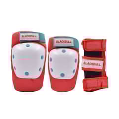 BLACK BULL - Set de protecciones Blackbull Coral Mint Talla L