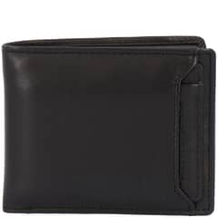 HUSH PUPPIES - Billetera Cuero Hombre Jg Ventana Negro