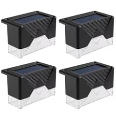 UNIVERSAL - PACK 4 Focos Solar Para Escalera Encendido automático