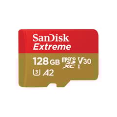 SANDISK - MicroSd 128Gb Extreme A2 4K Lectura 190MS Adaptador