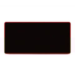GENERICO - Mouse Pad Gamer Negro Con Borde Cosido Largo 70 Ancho30cm