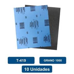 NORTON - Lija Al Agua T-419 Grano 1000 10un.