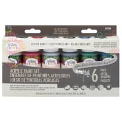 RUST OLEUM - Set De 6 Pinturas Acrílicas Ráfaga Brillante Testors