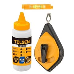 TOLSEN - Tizador Con Tiza Y Nivel 30mts