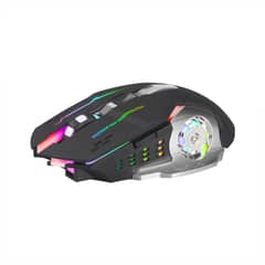 LEVO - Mouse Gamer Inalámbrico 6 botones Luz Led
