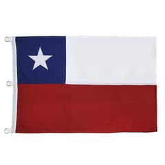 DORAL - BANDERA CHILENA 140X210CM DORAL-MIMBRAL