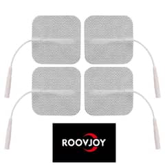 GENERICO - Electrodos Autoadhesivos TENS EMS 5x5 CM 20 almohadillas