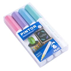 PILOT - Set Marcador Pintor Extra Fino 4un Metalizados