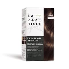 LAZARTIGUE - LA COULEUR ABSOLUE 4.00 CASTAÑO Coloración permanente con oxidante, sin amoniaco