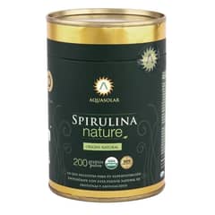 AQUA SOLAR - Spirulina Nature Aq 200 Grs Polvo