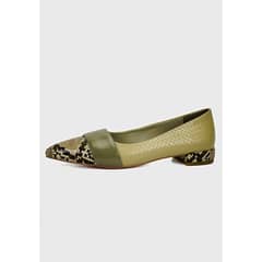 DEGAS - Zapato Cuero Deia Verde