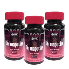 FNL - Del Mapuche 180 Capsulas 3x60 Caps. Vigorizante