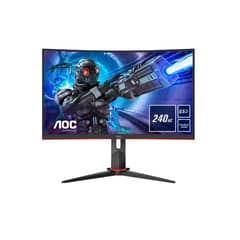AOC - Monitor Gamer Curvo C27G2Z 27" 240Hz W-LED 2x HDMI - Negro
