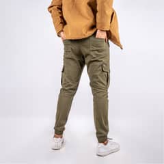 GANGSTER - Pantalon Jogger Canvas Parachute Verde