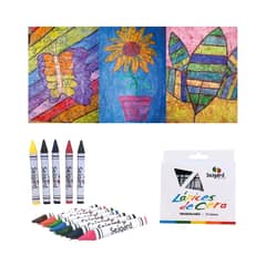 SEIGARD - Lápices De Cera Triangulares SEG1025 Multicolor