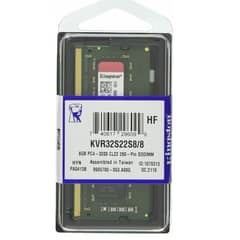 KINGSTON - Memoria Ram Notebook Sodimm 8gb Ddr4 3200mhz