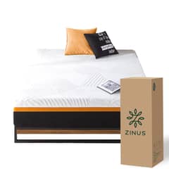 ZINUS - Colchón 2 Plazas 150x190x30cm Regula la Temperatura