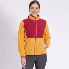 KANNU - Polar Vintage Full Zipper Mujer Naranja