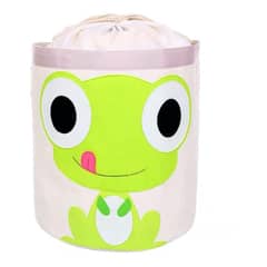 HAOKIDS - Canasto organizador para juguetes o ropa Lona impermeable de Rana