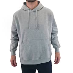 MLK - Poleron Liso Gris Hombre